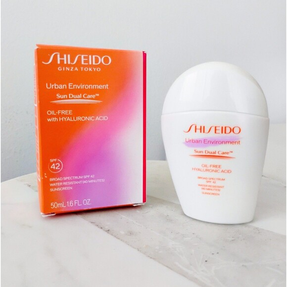 Shiseido Urban Environment Oil-Free Sunscreen SPF 42 Travel size 50 ml | NIB - Picture 1 of 4